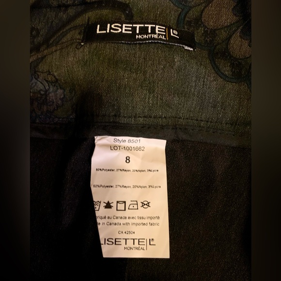 NWT LISETTE L MONTREAL ANKLE PANT. SO SLIMMING. NO POCKETS, 3”WAISTBAND, COMFY♥️ - Picture 6 of 8